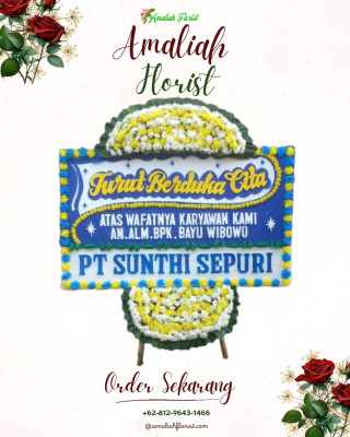 Papan Bunga Duka di Kadu Jaya