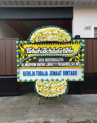 Papan Bunga Duka di Kadu Jaya