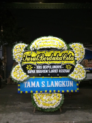 Papan Bunga Duka di Kadu Jaya